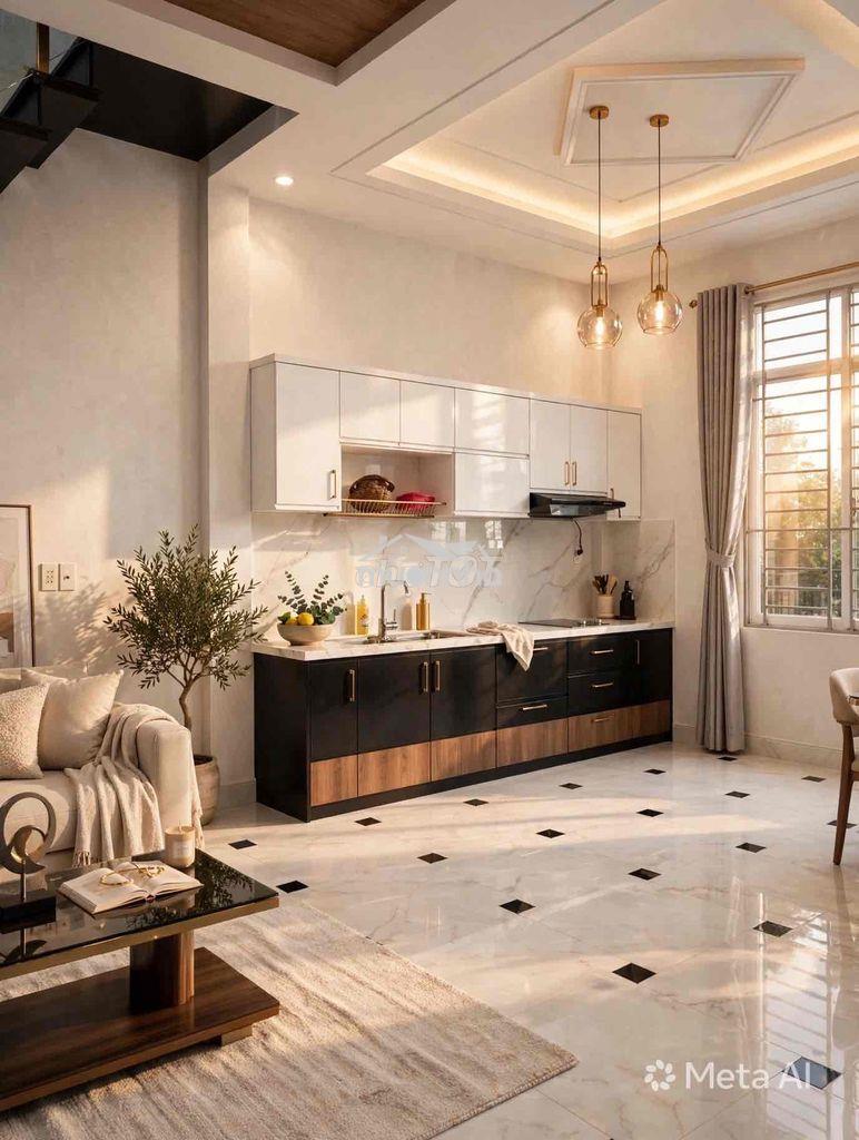 Cho thuê nhà villa mini hẻm xe tải  võ oanh, q.bt -3 tầng giá chỉ:17tr - 4