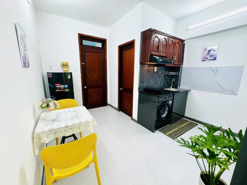 Căn hộ 1pn nguyễn hữu cảnh – cửa sổ – máy giặt riêng,cách đh hutech 1km, cách ga metro văn thánh 500m - 3