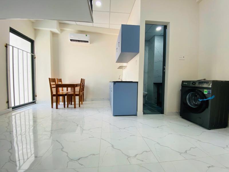Cho thuê duplex (gác) máy giặt riêng gần đại học giao thông vận tải, ngoại thương đường tân cảng - 4