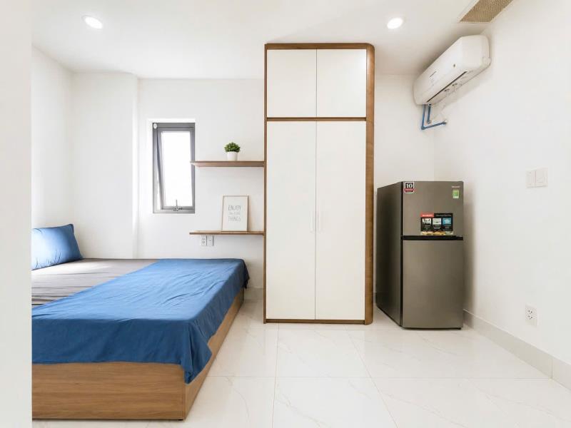 Cho thuê căn hộ studio thang máy cửa sổ trời gần đại học ngoại thương bình quới – bình thạnh  - 2