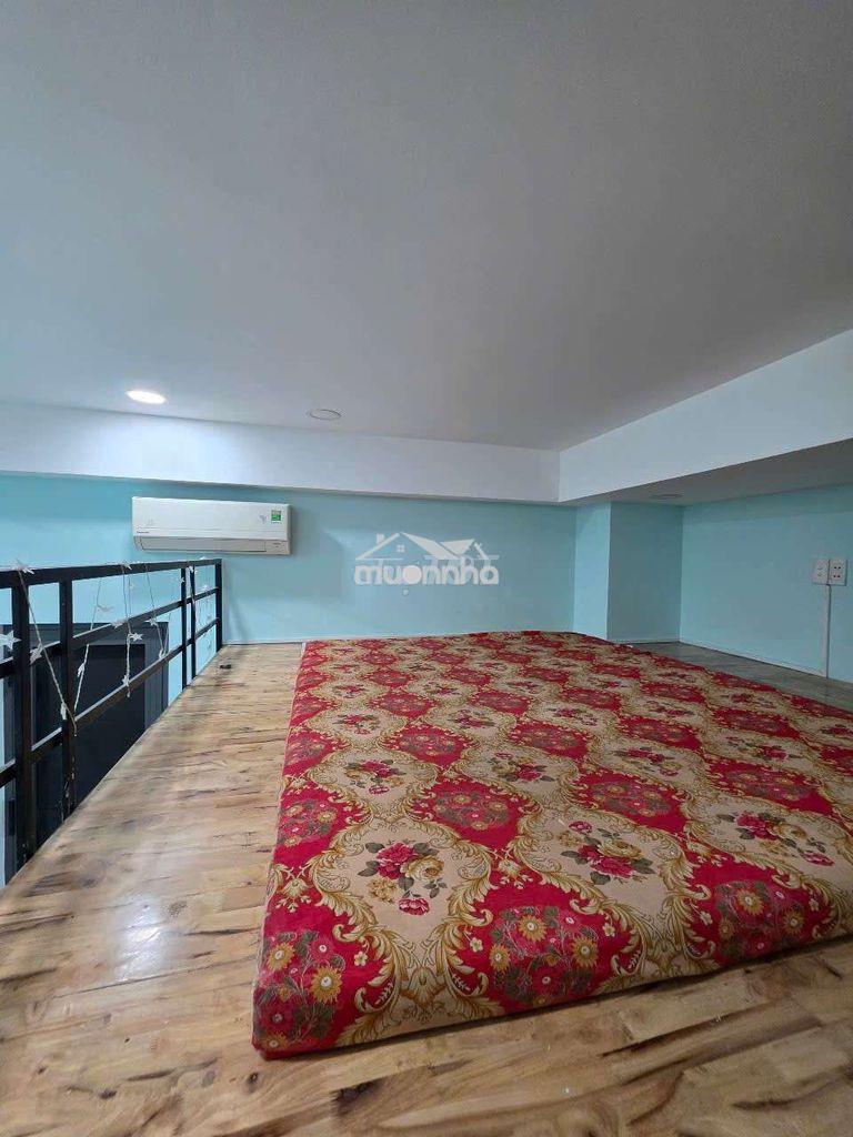 Chính chủ cho thuê gác 35m2 - phan văn trị - gần đh văn lang, uef, hiu - 4