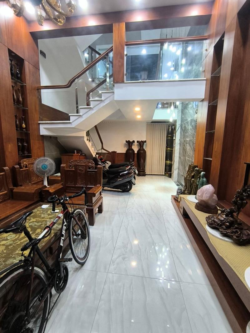 Nhà bán huỳnh văn nghệ 65m2, 5 tầng sổ hồng riêng - 4