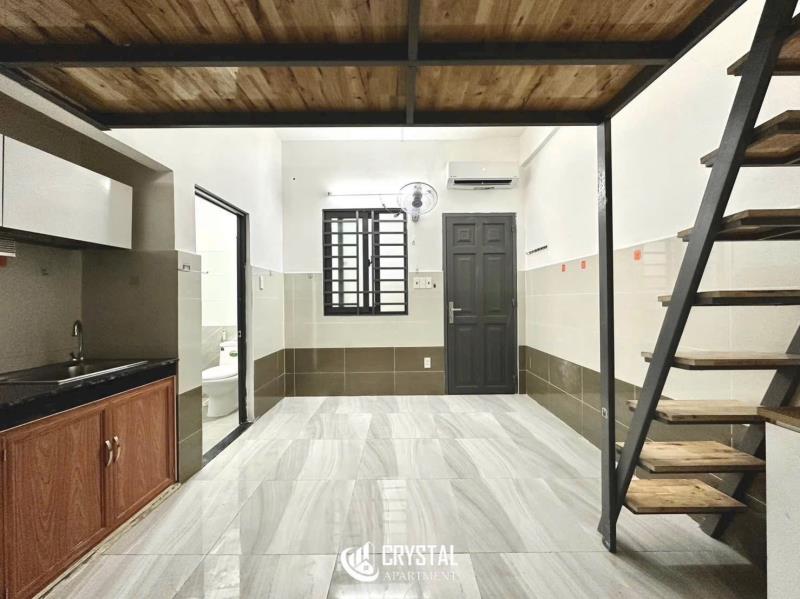Duplex đi bộ qua đh công thương | thang máy full nội | giá 4tr8 - 4