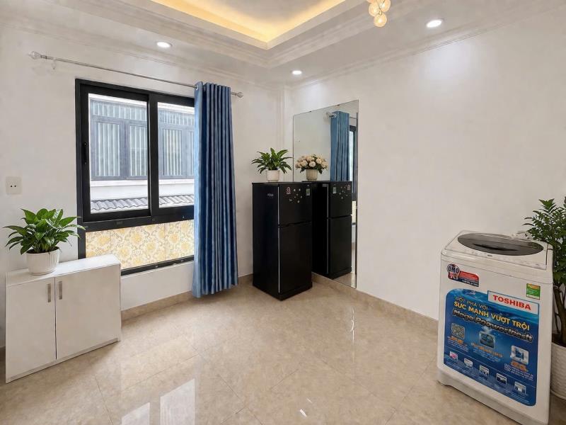 Cho thuê căn hộ tách bếp, rộng nguyên tầng_điện biên phủ, bình thạnh gần uth, ftu2, uef, ngã tư hàng xanh - 2