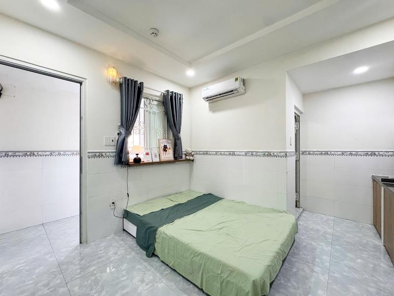 Căn hộ studio 28m2, đường bùi quang là, có hầm xe, thang máy, gần đại học văn hiến - 2