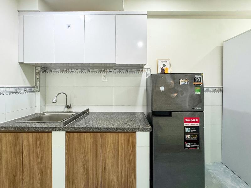 Căn hộ studio 28m2, đường bùi quang là, có hầm xe, thang máy, gần đại học văn hiến - 4
