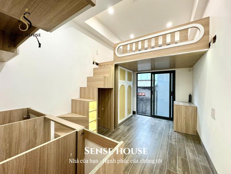 Cho thuê căn hộ mới 100%, dạng duplex đường thống nhất, full nội thất- ban công- máy giặt riêng, gần đại học công nghiệp - 2