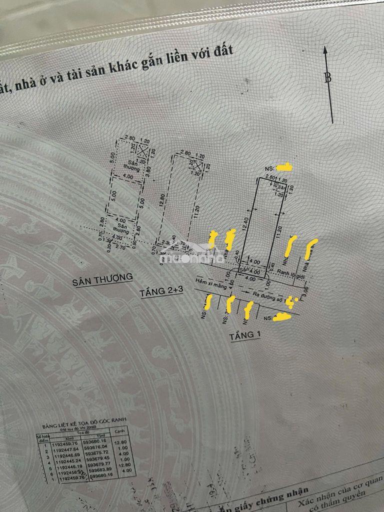 Bán nhà hxh 5m dt:  4 x 14m 2 lầu, sân thượng  đường số 16 bhh a