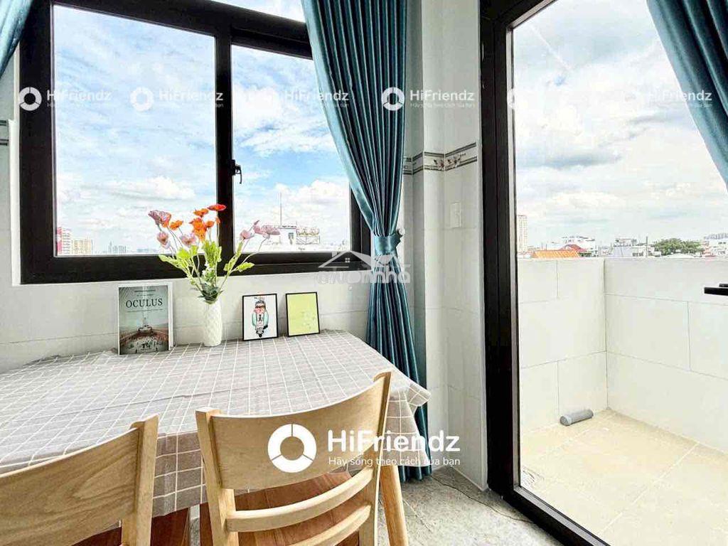 Trống lại chdv - full nội thất - bancol - 30m2 - 2