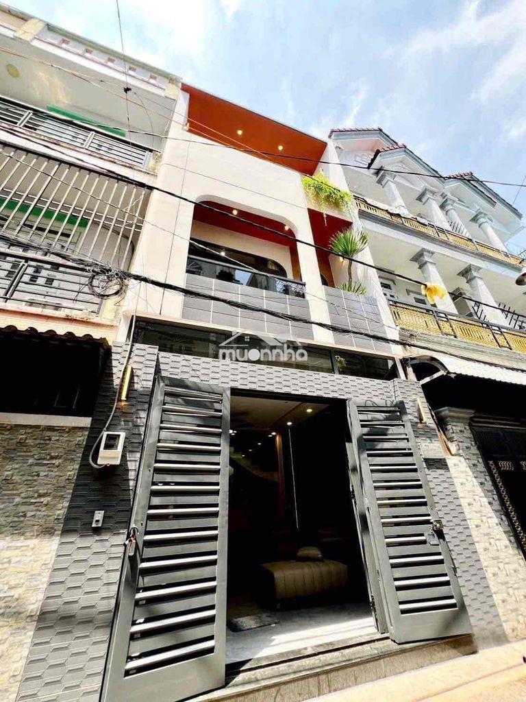 Nhà 4 tầng có nội thất, hẻm xe tải, hiệp thành 13 (chợ hiệp thành), - 2