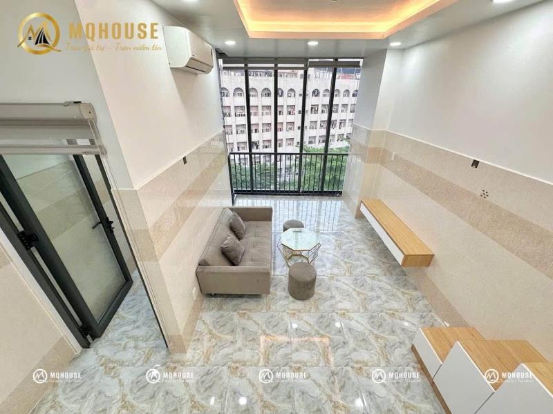 Duplex ban công view kính 40m2 | máy giặt riêng | gần đầm sen - 4