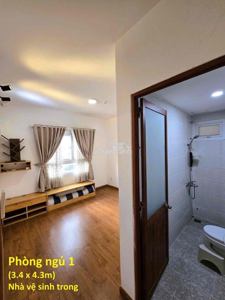 Cho thuê chung cư an phú đông dt 68m2 2pn 2wc sẳn 1 máy lạnh 1máy giặt - 4