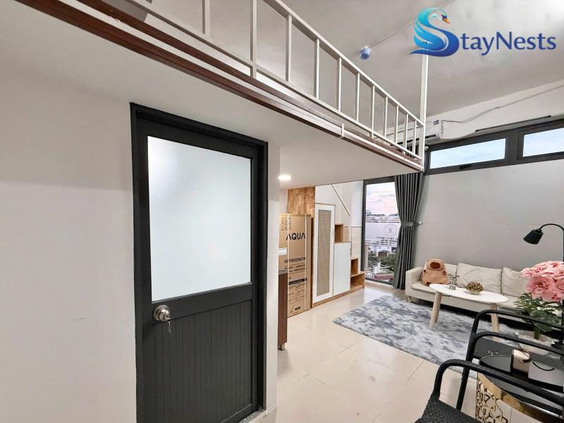 Cho thuê căn hộ duplex rộng - full nội thất ở tân phú gần đại học văn hiến - 0867066206 - 3