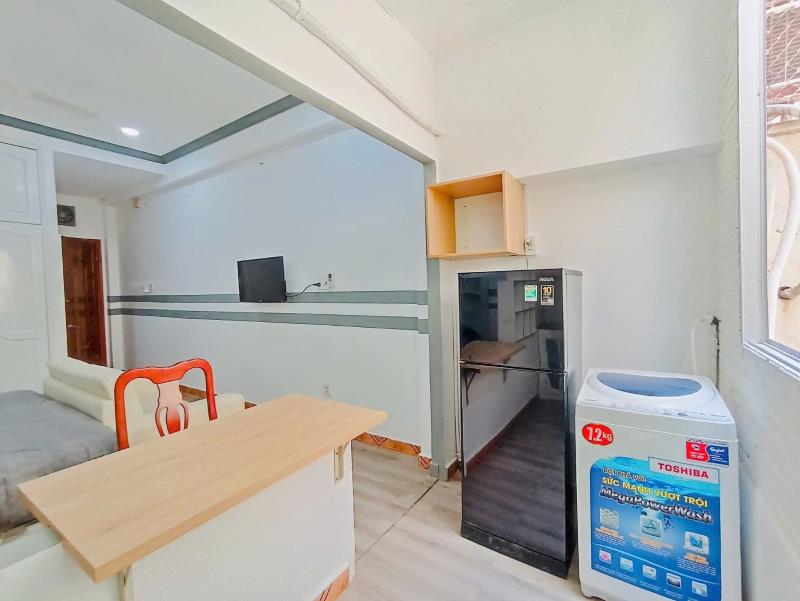 Cho thuê phòng trọ sinh viên quận 1 – gần uef, hutech, đh khxh&nv | 30m² full nội thất + free 2 xe - 2