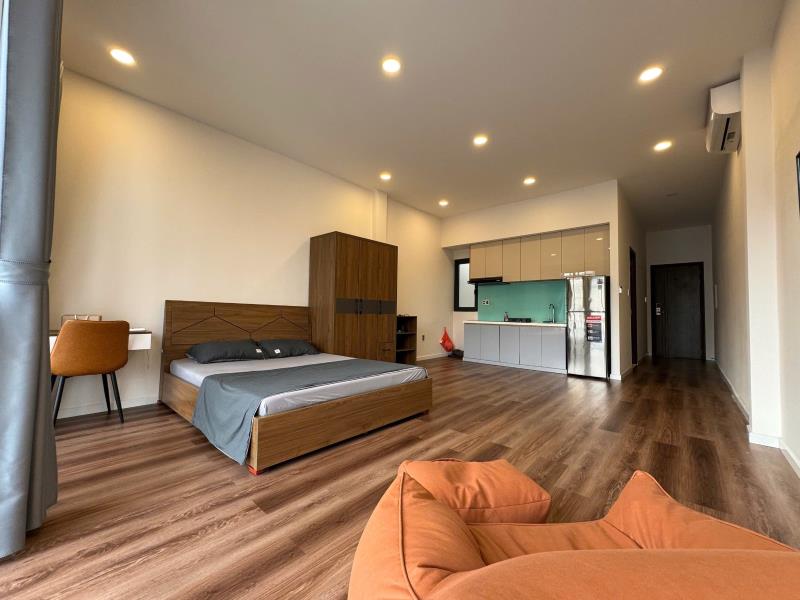 Cho thuê studio 35m2 full nội thất ngay công viên lê văn tám - nhà thờ tân định - chợ tân định - cầu bông q1