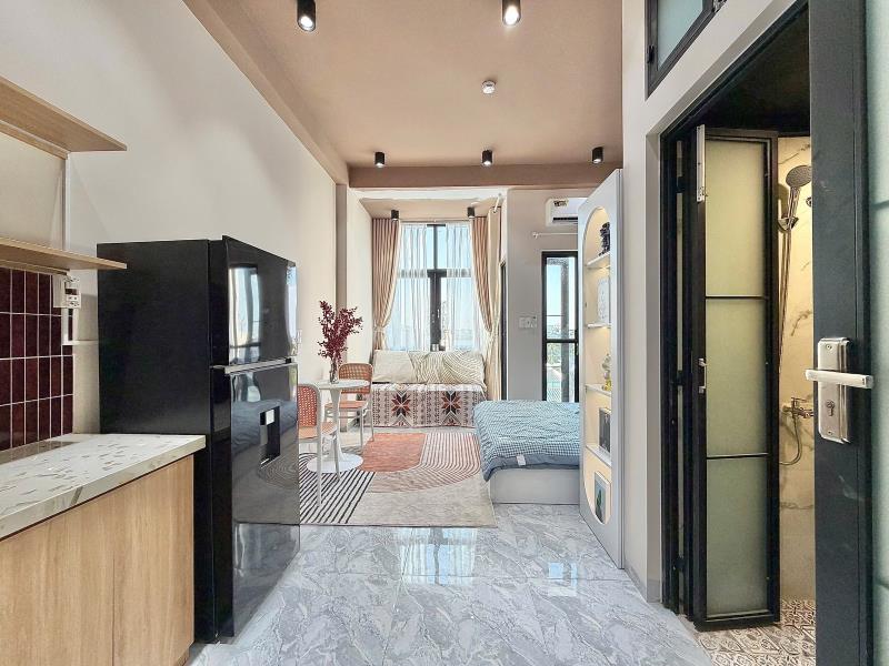Cho thuê căn hộ studio ban công ngay celadon tân phú