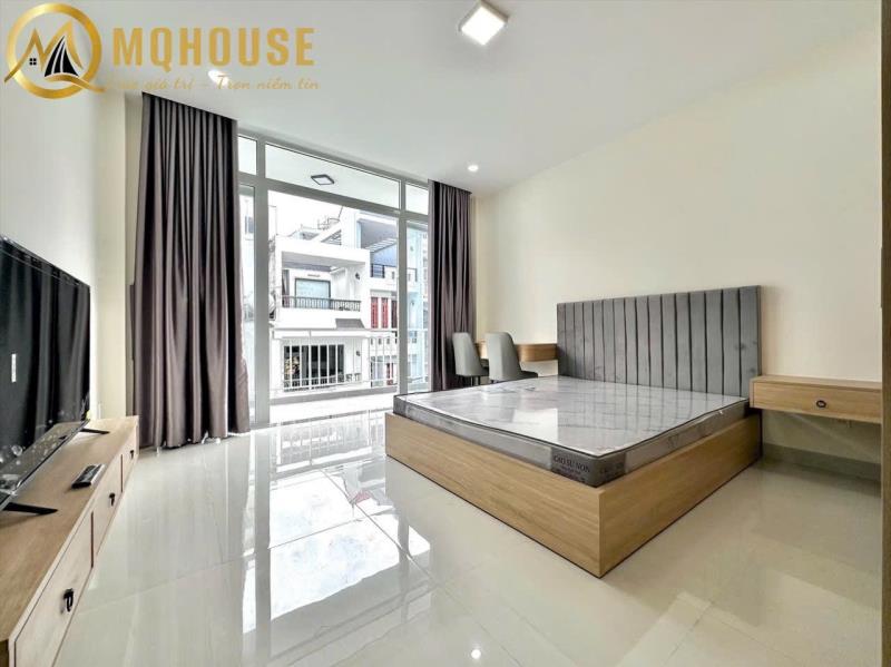 Cho thuê căn hộ 1pn ban công 45m2 ngay chợ bà chiểu - ngã tư phú nhuận - đại học văn lang - phố ẩm thực phan xích long - 2