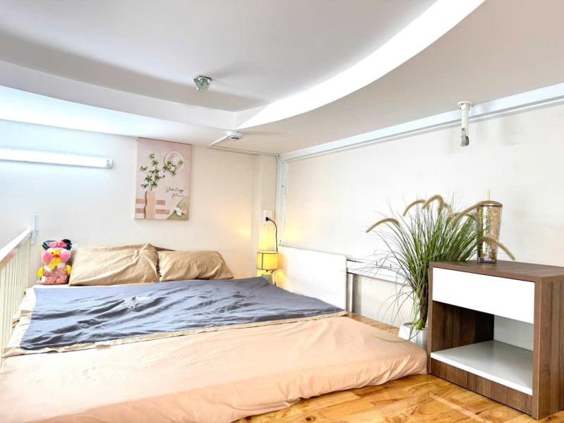 Cho thuê duplex 1pn tách bếp ban công full nội thất đường xvnt gần gtvt, hutech, uef, hub - 3