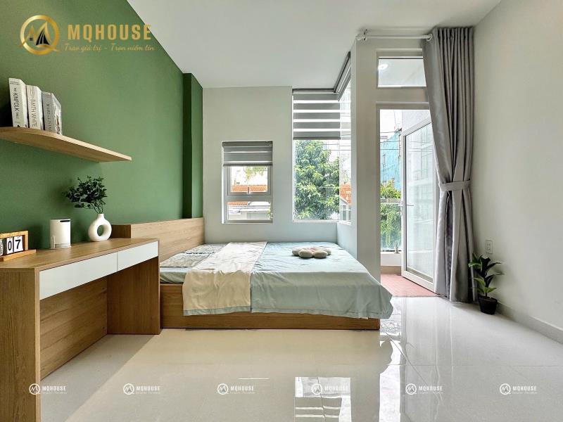 Cho thuê căn hộ ban công siêu thoáng - ngay etown cộng hòa, tân bình.