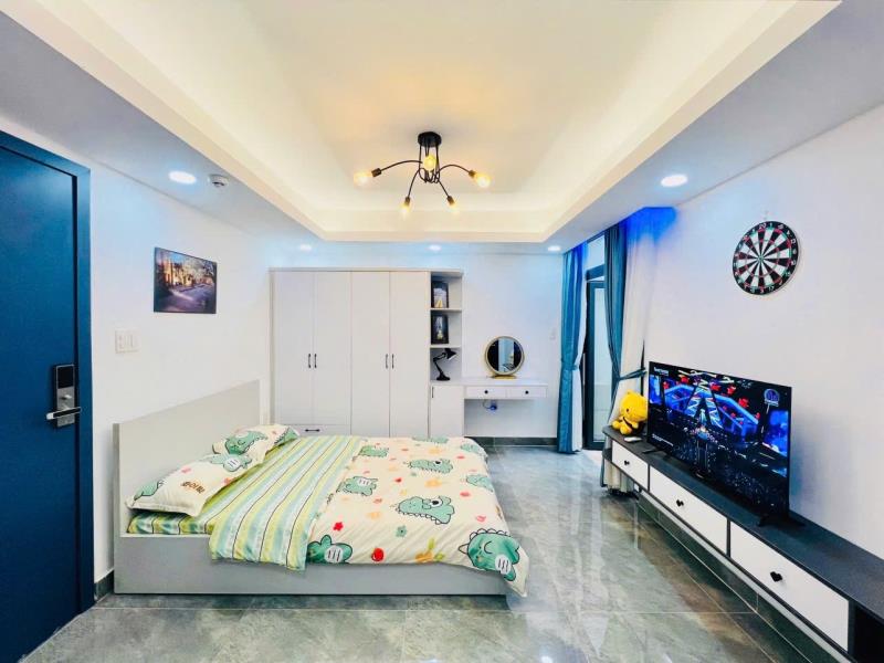 Gần hutech, uef, uth, hồng bàng, ftu cho thuê căn hộ 45m² – nhà mới, full nội thất tại điện biên phủ, bình thạnh