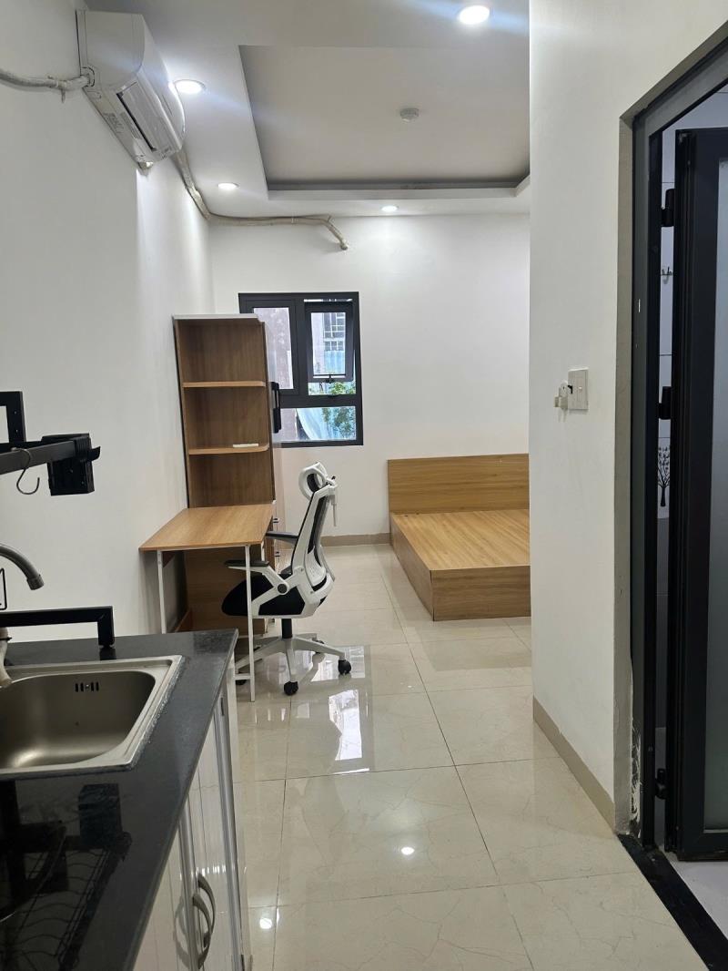 Cho thuê studio giá sinh viên có thang máy - hầm xe - bảo vệ 24/24 - ngay đại học hutech - ngoại thương - uth - 3