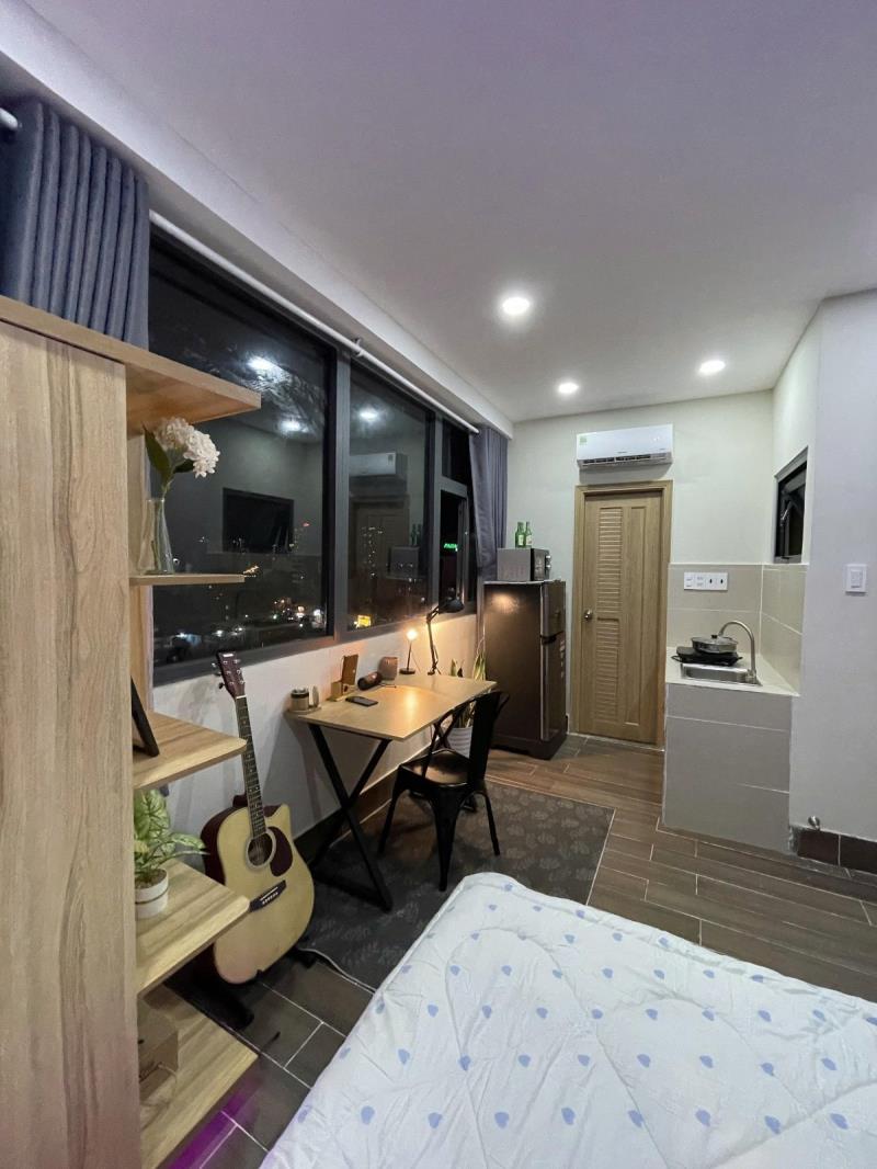 Cho thuê studio ung văn khiêm – cửa sổ thoáng – cách đh giao thông vận tải chỉ 300m  - 4