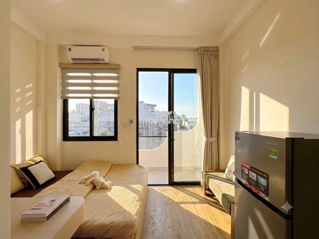 Phòng ban công đẹp mới xây an dương vương full tiện nghi 5.6 triệu - 2