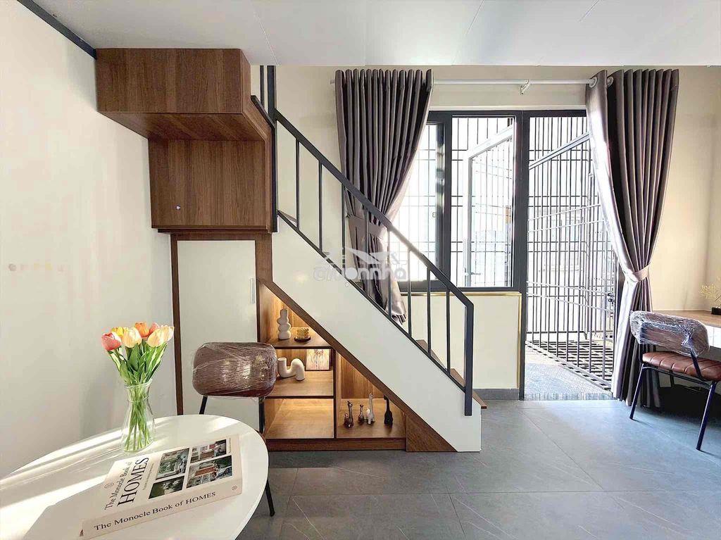 Căn hộ có gác rộng rãi thoáng mát ngay đại học văn lang, emart pvt - 2
