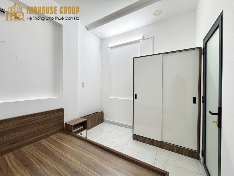 Cho thuê căn hộ 2pn 50m2 full nội thất ngay ngã tư hàng xanh - ga metro tân cảng - đại học hutech - ngoại thương - uth - 4