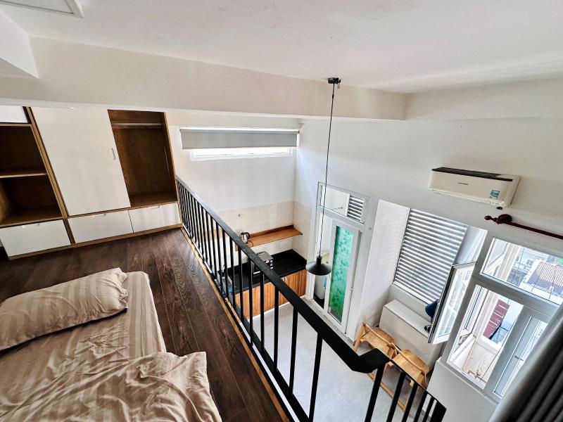 Căn hộ dịch vụ duplex - ban công mini - lý phục man quận 7 full nội thất giá rẻ - 4