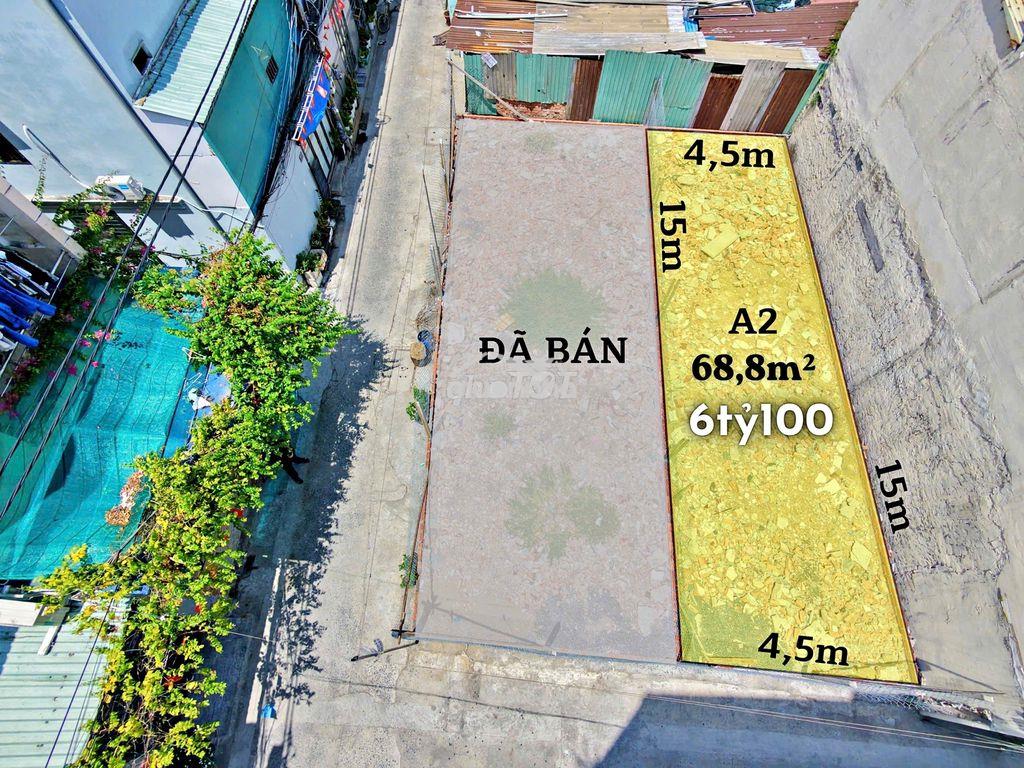 Giảm 500tr bán lô đất khu bên sông hiệp bình chánh dt68.8m² (4,5x15m)  - 3