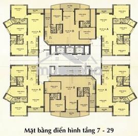 Cho thuê căn hộ cc hùng vương plaza quận 5 giá 22tr/tháng 2pn nội thất - 3