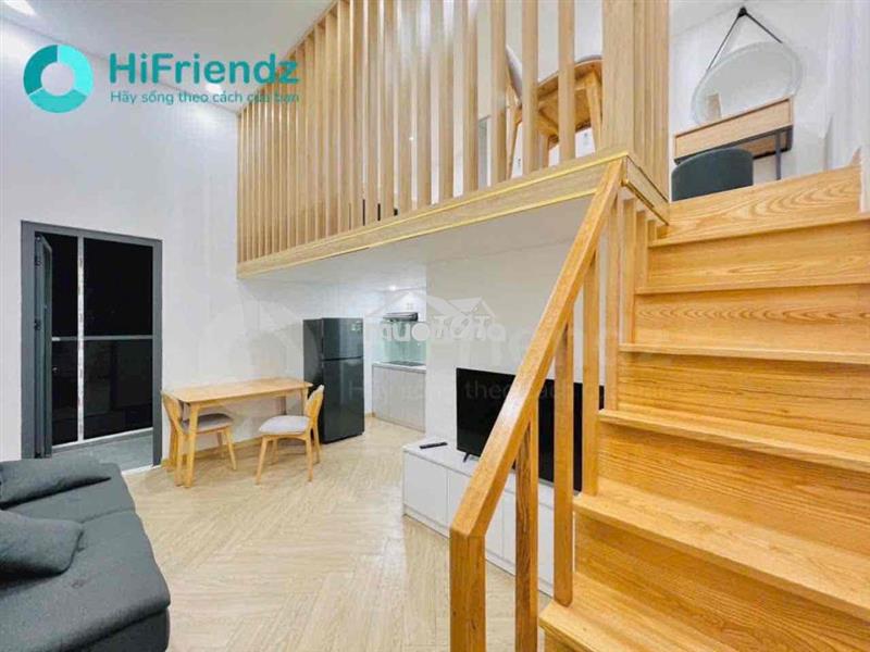 Cho thuê căn duplex mới xây - máy giặt riêng ngay ngã tư hàng xanh