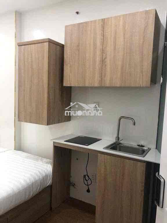 232/11a cao thắng, phòng 32 m2, có máy lạnh, giường, nội thất cơ bản