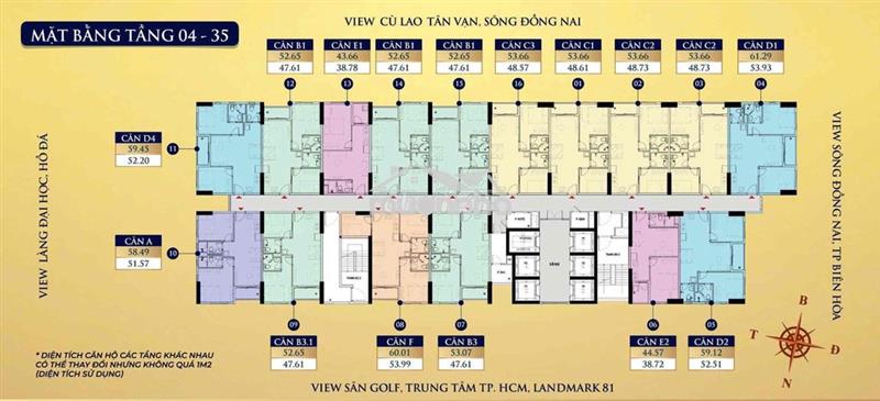 Bcon avenue - 2 phòng ngủ