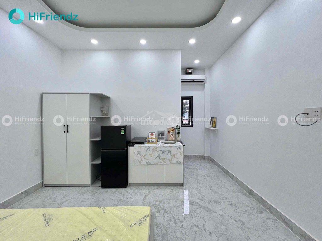 Trống sẵn 1p full nội thất - cửa sổ - mới xây - gần bốn xã_đh văn hiến - 2