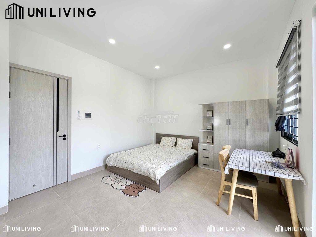 Cho thuê studio ban công full nội thất sát ngã tư thủ đức, ute, hutech - 3