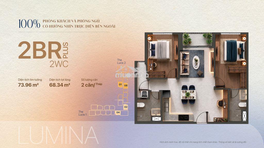 Mở bán đợt 1 căn hộ liền kề pmh giá chỉ 70tr/m2 - 4