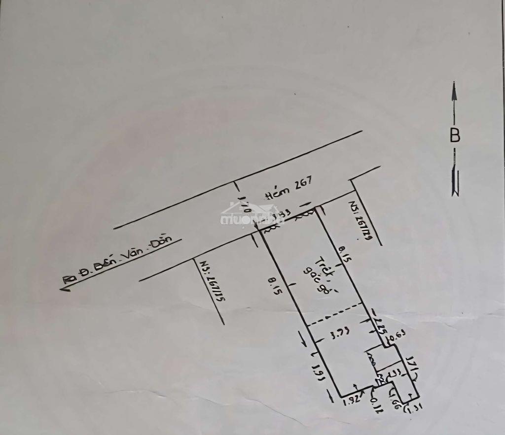 Bán nhà hẻm - 3