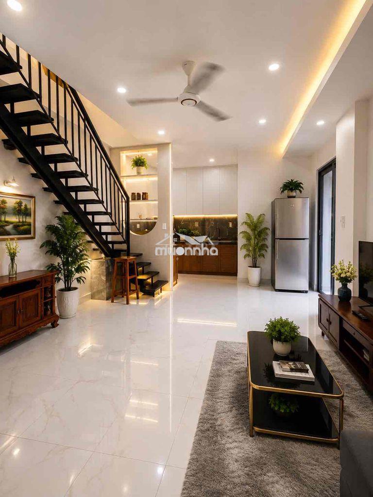 🏡 Nhà quận 6 – hẻm xe hơi đỗ cửa – 42m² – nhà mới btct