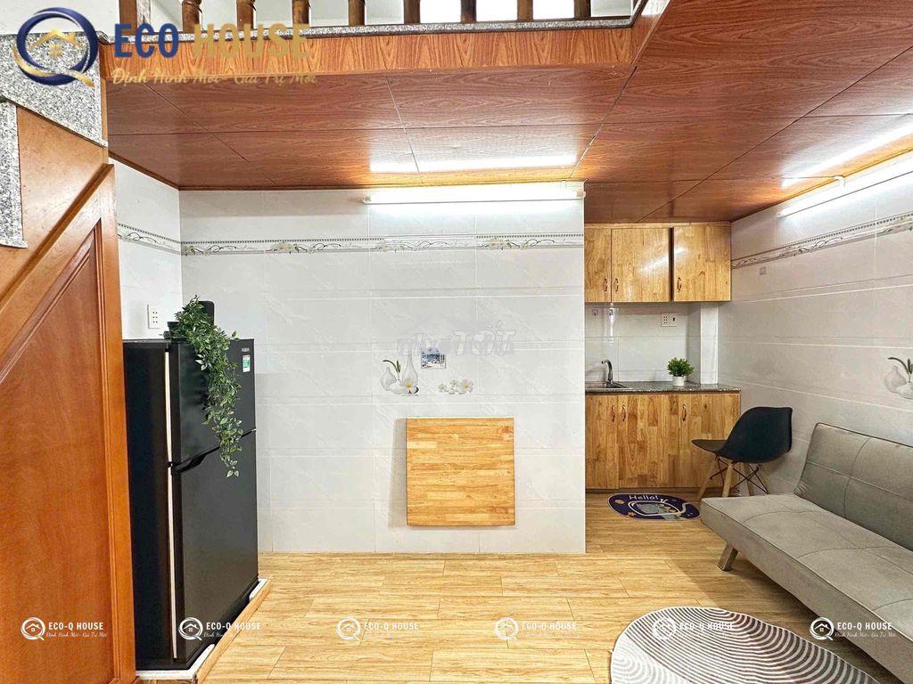 Studio gác lửng full nội thất - gần aeon bình tân - chỉ 4,4 triệu - Ảnh 4