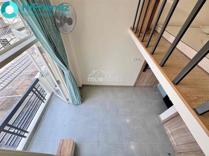 Cho thuê gác full nt gần đại học vân lang-iuh giáp bình thạnh-pn