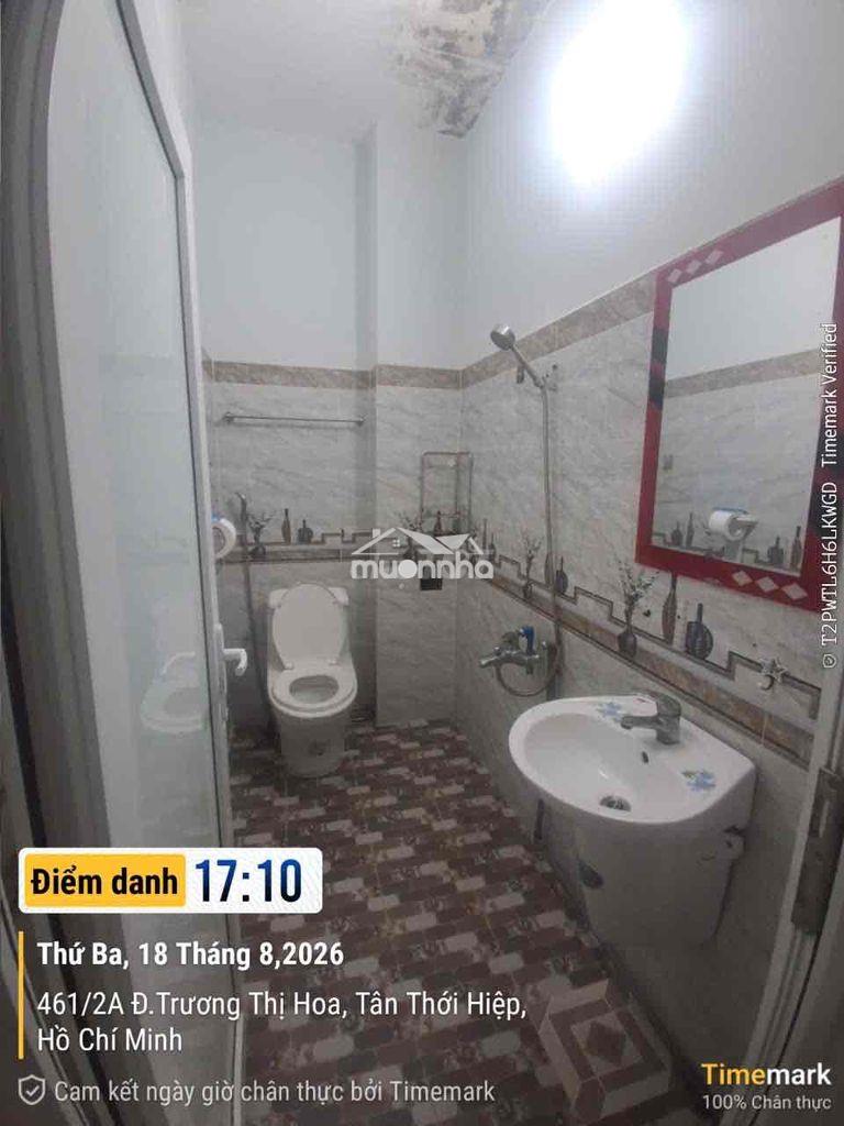 Cho thuê phòng trọ full nội thất, trương thị hoa, gần bệnh viện q12 - 3