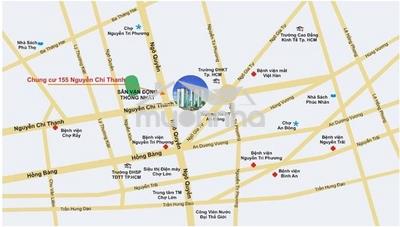 Căn hộ 155 nguyễn chí thanh, q5,cạnh trường thpt năng khiếu, 2pn, 10tr - 2