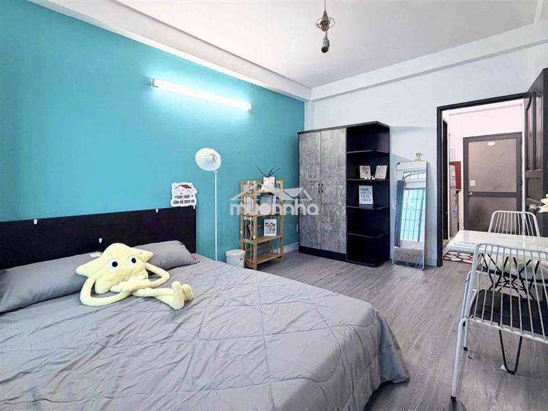 💫💫Căn hộ 1pn ban công tách bếp full nội thất ngay bùi viện - cv 23/9