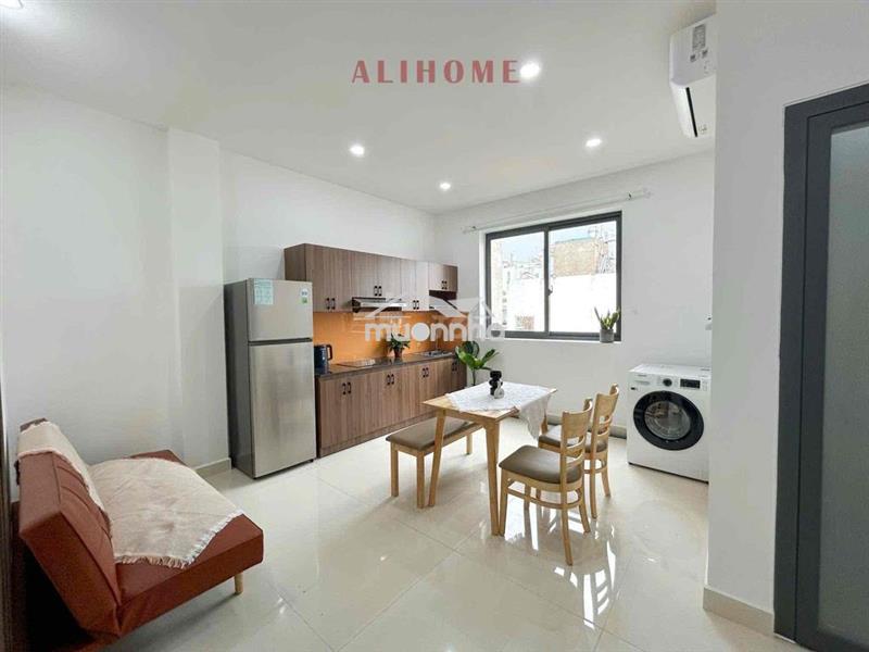 Cho thuê 1pn gần 50m2 nhà thang máy full nội thất ngay trung tâm