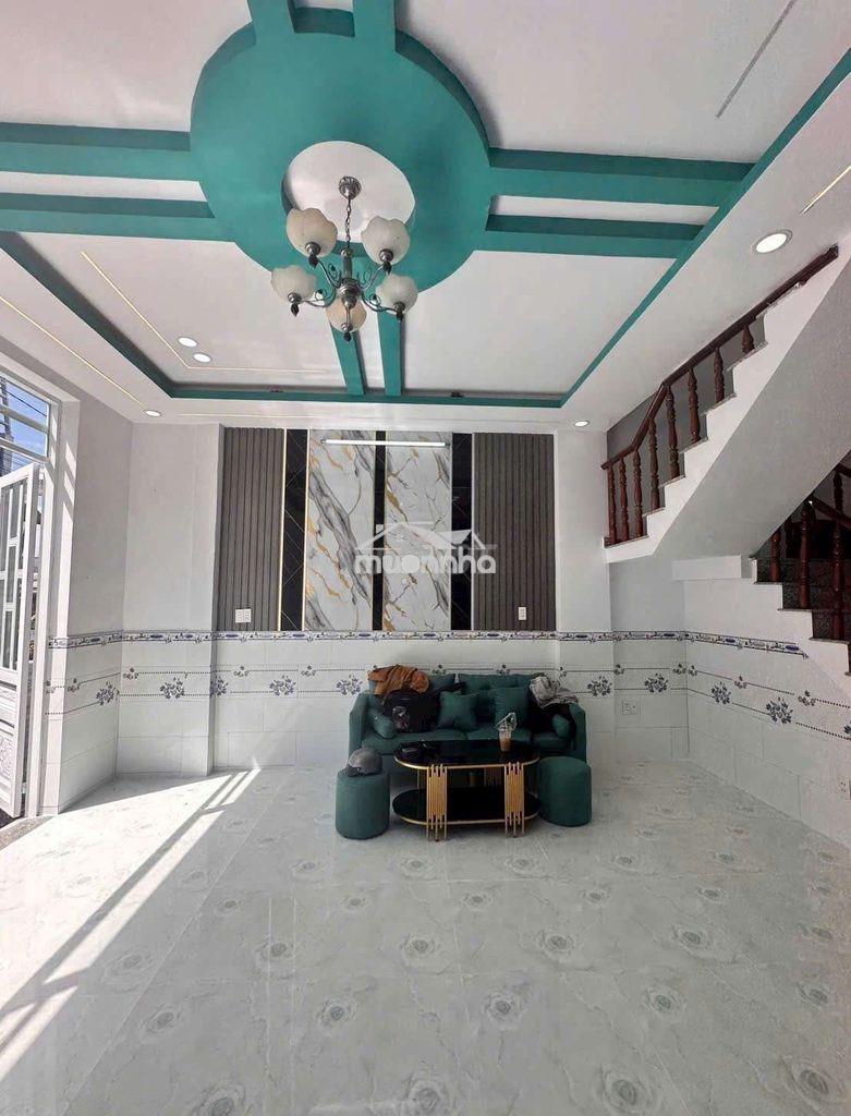 Bán nhà chính chủ ở hóc môn 495tr có sổ bao test giấy tờ - 3