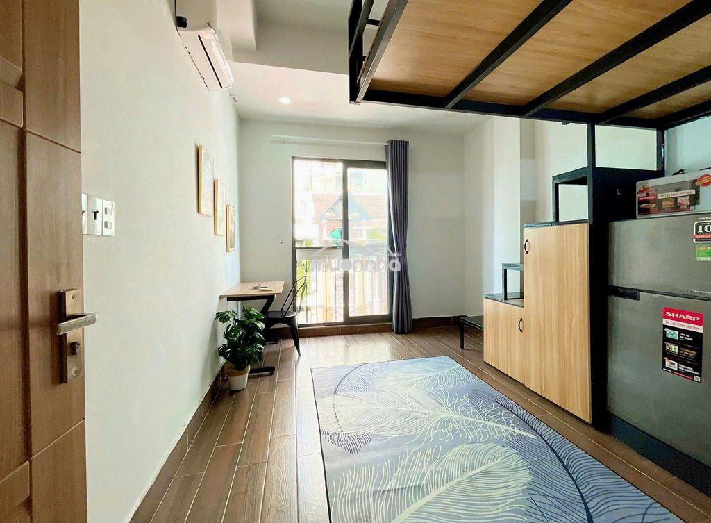 Cho thuê căn hộ mini 30m2  có gác lửng gần đại học giao thông vận tải  - 2