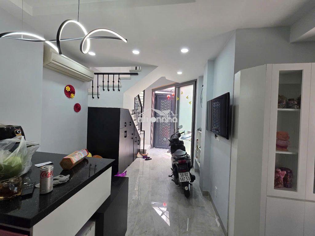 Hẻm xe hơi nguyễn thiện thuật. (30m2, nở hậu). 5 tầng mới. giá 7.5 tỷ - 2