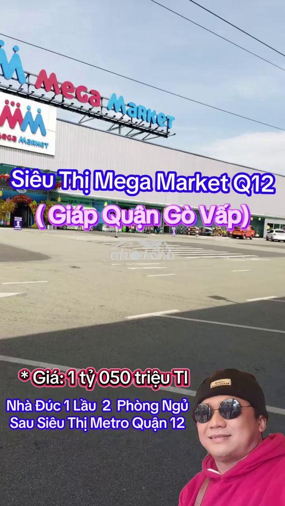 Bán nhà 1 lầu 2pn sau metro quận 12 - 1.05 tỷ